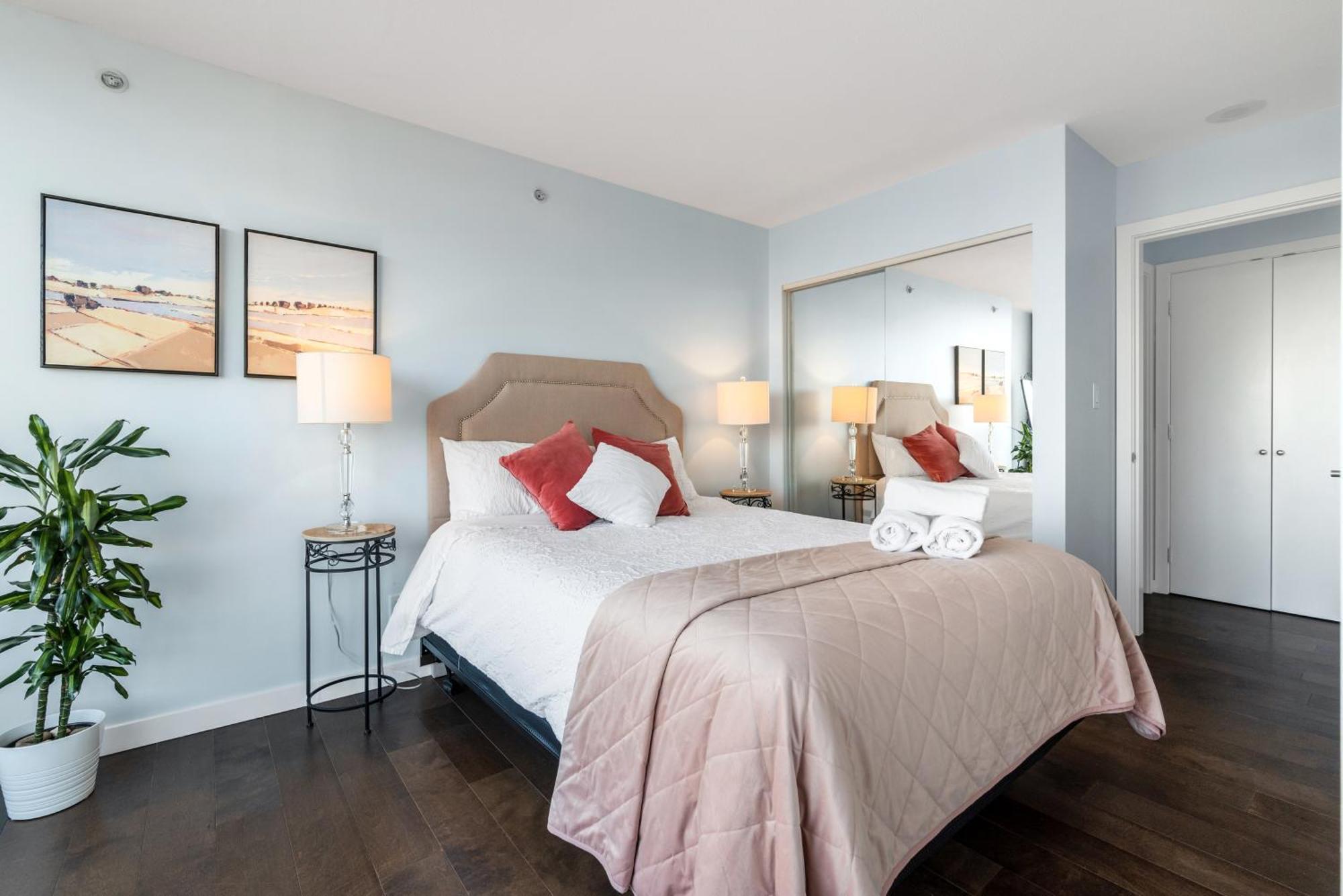 Downtown 1 Bedroom Water View Condo Vancouver Dış mekan fotoğraf